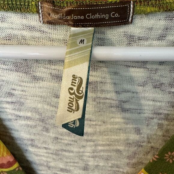 Matilda Jane You & Me Dress Oh Liza Boho Women’s size Medium Tie back - Picture 2 of 7